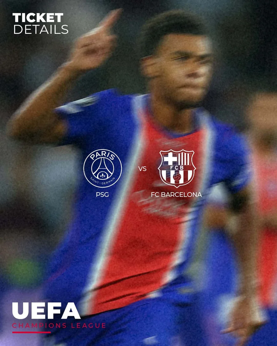 Package PSG contre FC Barcelone